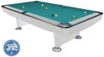 Dynamic Biliárdasztal, Pool, Dynamic II, 7 ft. , fényes fehér Simonis 760 blue green (55.020.07.3.1)