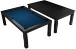 Dybior Biliárdasztal / étkezőasztal, Diner, 7 ft, matt-fekete Club Cloth royal blue (55.075.07.5.2)