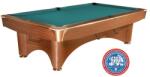 Dynamic Biliárdasztal Dynamic III, barna, Pool, 9 ft. Simonis 760 blue green (55.100.09.1.5)