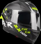 Lazer Cască integrală pentru motociclete Lazer Rafale SR Ride Oni gri-alb-alb-galben-fluo (LZMLE10521051)