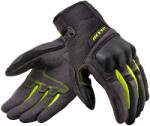 Revit Mănuși de motocicletă Revit Volcano negru-galben-fluo (REFGS163-1450)