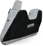 Oxford Husă de motocicletă Oxford Aquatex Highscreen pentru scuter, cu spațiu pentru bagaje și plexiglas înalt (AIM001-31)