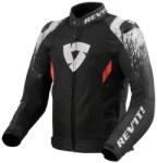 Revit Quantum 2 Air jachetă de motocicletă albă și neagră (REFJT295-1600)