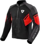 Revit GT-R Air 3 jachetă de motocicletă negru-fluo roșu (REFJT307-1270)