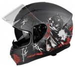 Lazer Cască integrală pentru motociclete Lazer FH3 Pitbull 3 negru-roșu-alb (LZMZE7150200D)