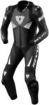 Revit Argon 2 costum de motociclist dintr-o singură bucată negru și alb (REFOL037-1600)