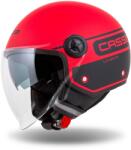 Cassida Cască de motocicletă Cassida Handy Plus Linear Open Red-Black (AIM140-1721)
