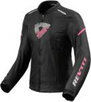 Revit Jachetă de motocicletă Revit Sprint H2O negru și roz pentru femei lichidare (REFJT290-1820)