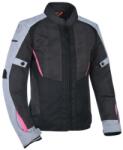Oxford Jachetă de motocicletă Oxford Iota 1.0 Air Black-Grey-Pink pentru femei (AIM101-130)