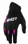 Shot Mănuși de motocross pentru copii Shot Devo negru și roz výprodej lichidare (SHOA09-13C9-A04)