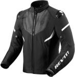 Revit Hyperspeed 2 H2O jachetă de motocicletă albă și neagră (REFJT338-1600)