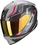 Scorpion Cască integrală de motocicletă Scorpion EXO-1400 Air Attune gri-negru-roșu (SCRP01666)