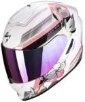Scorpion Cască integrală de motocicletă SCORPION EXO-1400 AIR GAIA perla alb-roz (SCRP01673)