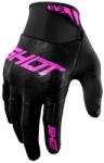 Shot Mănuși de motocross Shot Drift Spider negru și roz lichidare (SHOA0A-13H1-B03)