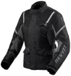Revit Jachetă de motocicletă Revit Horizon 3 H2O negru și alb pentru femei (REFJT323-1600)