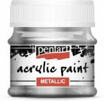 Pentart Metál csillogó ezüst 50 ml (3505)