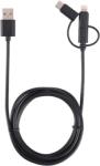 ISY 3 az 1-ben töltőkábel(USB-C, MicroUSB, Lightning csatlakozó) (IUC3100) (2V000289)