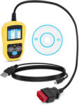 MSW OBD2 olvasó - 8-18V - LCD - hibakódok / VIN / ID / CVN / PCM / ECU / MIL stb (MSW-OBD3)
