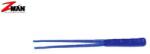 Z-Man Shad Z-MAN Split-Tail TrailerZ 10cm, culoare Blue, 10buc/plic (z-man-SBT-10PK10)
