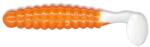 Charlie Brewer's Slider Naluci SLIDER Crappie Grub 3.8cm Orange / White Tail, 18buc/plic (CSGF134)