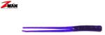 Z-Man Shad Z-MAN Split-Tail TrailerZ 10cm, culoare Purple, 10buc/plic (z-man-SBT-08PK10)