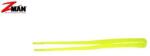 Z-Man Shad Z-MAN Split-Tail TrailerZ 10cm, culoare Chartreuse, 10buc/plic (z-man-SBT-83PK10)
