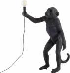 Seletti Asztali lámpa STANDING MONKEY 54 cm, fekete, Seletti (SLT14920)