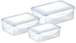 Tescoma FreshBox Négyzet alakú ételtároló doboz, 3 db, 1.0, 1.5, 2.5 l - 892092