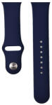DEVIA Apple Watch 1/2/3/4/5 okosóra szilikon szíj, sötét kék (Midnight blue), 38/40/41mm, Devia Deluxe Sport