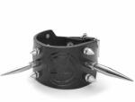 Leather & Steel Fashion Brățară BIG SPIKE BAPHOMET - LSF1 124