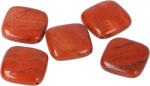  Piros jáspis, négyzet, kb. 15x15 mm (gfdn1515pij)