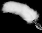 Lovetoy Gorgeous Metal Anal Tail White