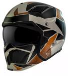 MT Helmets Otevřená přilba s maskou MT Streetfighter SV S P1R B9 černo-hnědo-béžová (MT132799619)