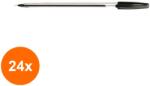 Claro Set 24 x Pix Unica Folosinta Croma Varf 0.6 mm Negru (HOK-24xKH-CL-CRO-N)