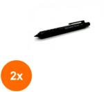 KOH-I-NOOR Set 2 x Creion Mecanic din Plastic, 5.6 mm, Negru, Koh-I-Noor Versatil (HOK-2xKH-K5301-N)