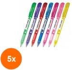 Claro Set 5 x Roller EASYGO, 0.7 mm, Diverse Culori (HOK-5xKH-CL-EASY-A)