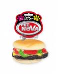 AQUA NOVA kutyajáték - hamburger 10cm