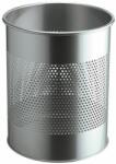 DURABLE Papírkosár, fém, 15 liter, DURABLE, ezüst (DB331023) - tonerprint