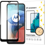Wozinsky edzett védőüveg a Motorola Moto E7 telefonhoz - Fekete