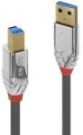 Lindy Cablu USB A la USB B LINDY 36664 5 m Negru Gri Antracit