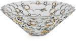 Bohemia 1845 Купа Bohemia 1845 Lisboa Gold and Black Circles Ø30cm (1005780)