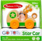 Melissa & Doug Masinuta din lemn Green Star colectia GO TOTs (MD30748)