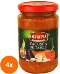 Olympia Set 4 x Zacusca de Fasole Olympia, 300 g (FXE-4xEXF-TD-83740)