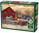 Cobble Hill 1000 db-os puzzle - Winter on the Farm (40027) (40027)