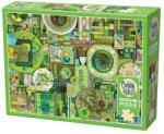 Cobble Hill 1000 db-os puzzle - The Rainbow Project - Green (40059) (40059)