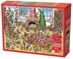 Cobble Hill 1000 db-os puzzle - DoodleTown - Elves at Work (44507) (44507)