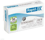 RAPID Fűzőkapocs Rapid Standard 26/6 horganyzott, 1000db/doboz