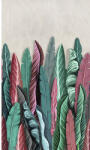Marburg Fototapet vlies Smart Art Easy 47206 frunze, verde-roz, 159x270 cm (47206)