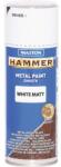 Maston Vopsea spray pentru metal Maston Hammer alb mat 400 ml