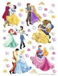  Sticker Disney Princes & Princesses 65x85 cm Decoratiune camera copii